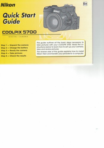 Nikon coolpix 5700 - coolpix,